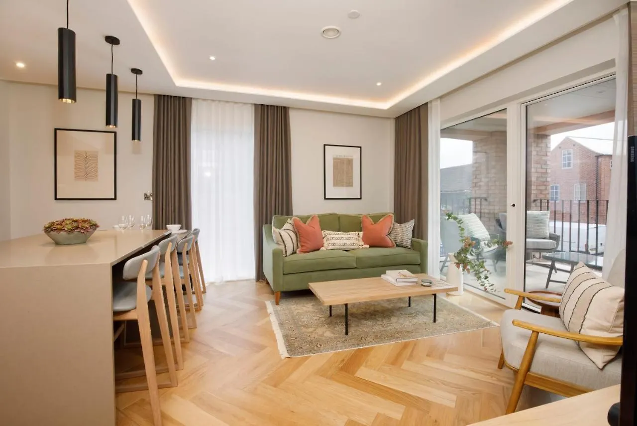 Apartment 21 Hudson Quarter Luxury Apartments-Free Parking 1 Car York